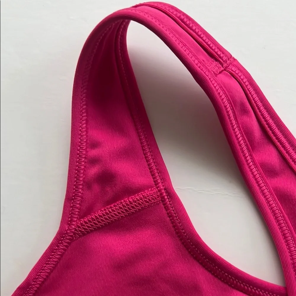 Nike Pink and Black‎ Racerback Sports Bra